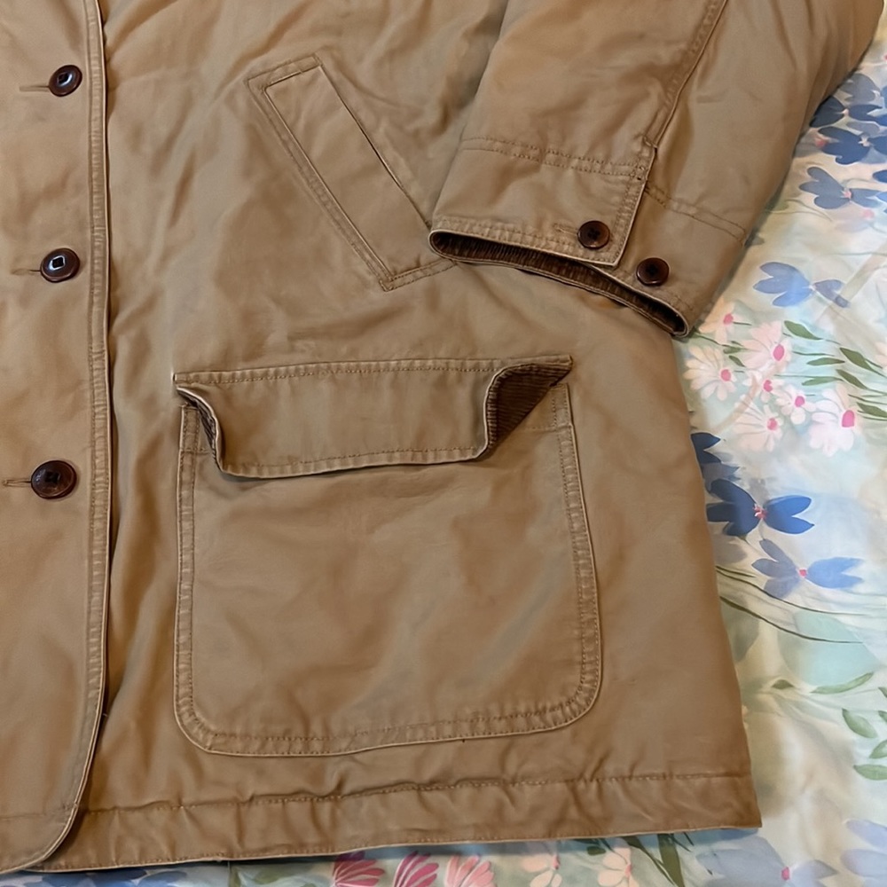 LL Bean Adirondack Barn Jacket Canvas Quilted 2X - Picture 5 of 14